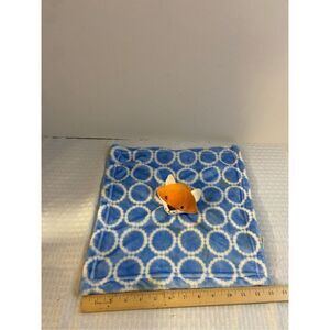 HB blue blankie‎ plush fox 14x14”
